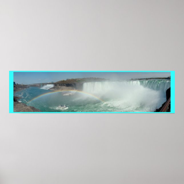 Niagara Falls Rainbow Poster (Front)