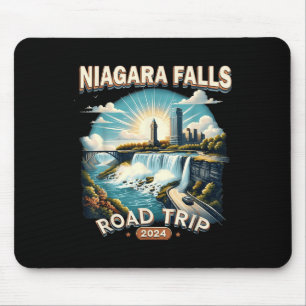 Niagara Falls Road Trip 2024 Family Trip Summer Va Mouse Pad