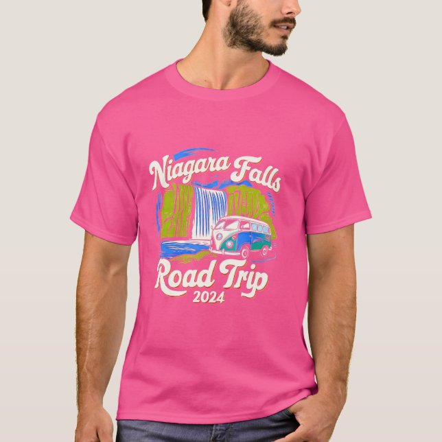 Niagara Falls Road Trip 2024 T-Shirt (Front)