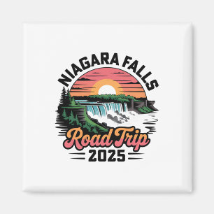 Niagara Falls Road Trip 2025 Family Trip Summer Va Magnet