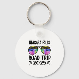 Niagara Falls Road Trip 2025 Family Trip Vacation Key Ring