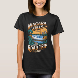Niagara Falls Road Trip 2025 - Summer Vacation T-Shirt