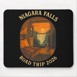 Niagara falls road trip 2026 summer vacation mouse pad