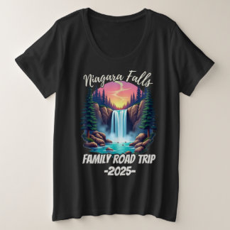 Niagara Falls Road Trip Family Vacation Trip Men Plus Size T-Shirt