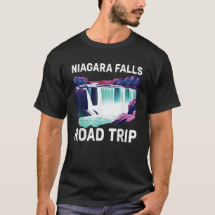 Niagara Falls Road Trip Souvenir Summer Vacation N T-Shirt