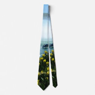 Niagara Falls, Scenic Photograph, Tie