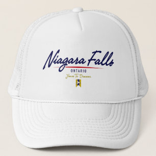 Niagara Falls Script Trucker Hat
