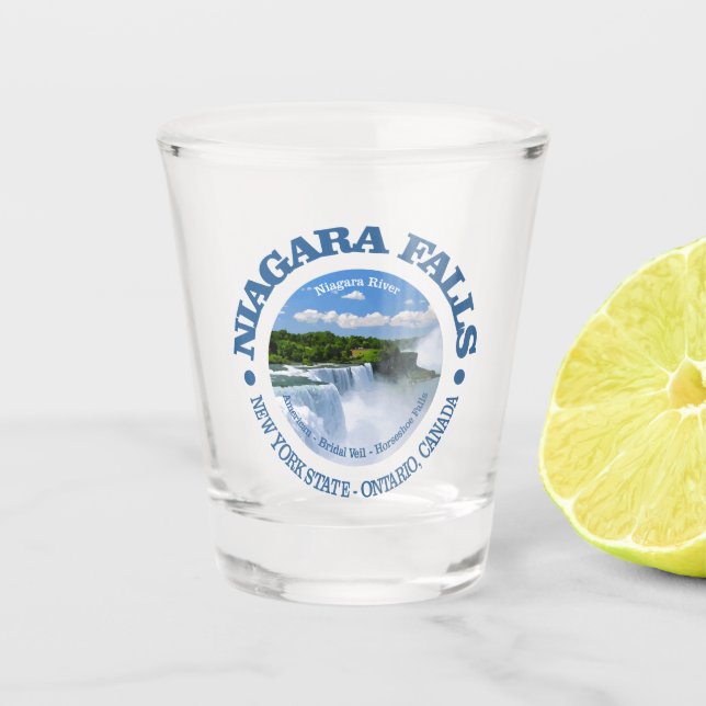 Niagara Falls Shot Glass (Front)