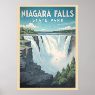 Niagara Falls state park V01 Poster