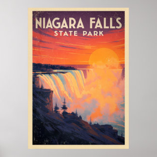 Niagara Falls state park V02 Poster
