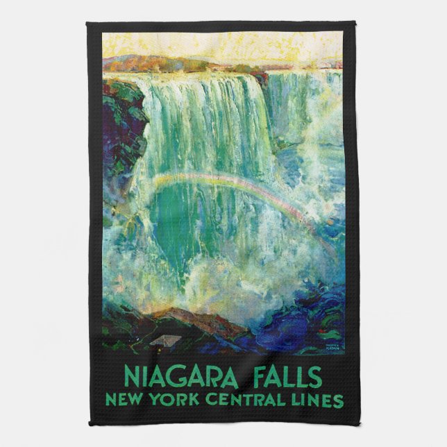 Niagara Falls Tea Towel (Vertical)
