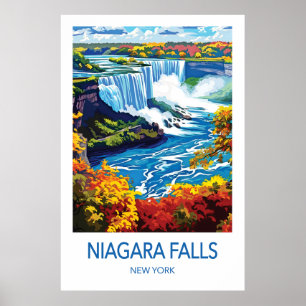 Niagara Falls Travel Poster