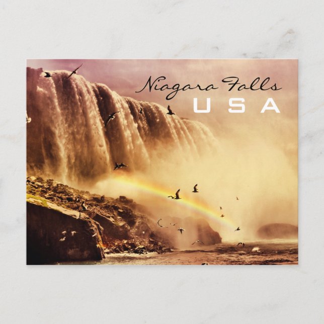 Niagara Falls, U S A Postcard (Front)