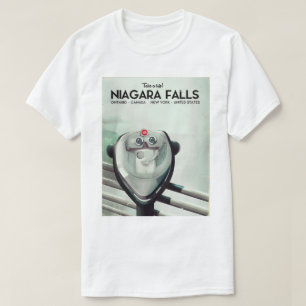 Niagara Falls - USA - Canada Vintage travel poster T-Shirt