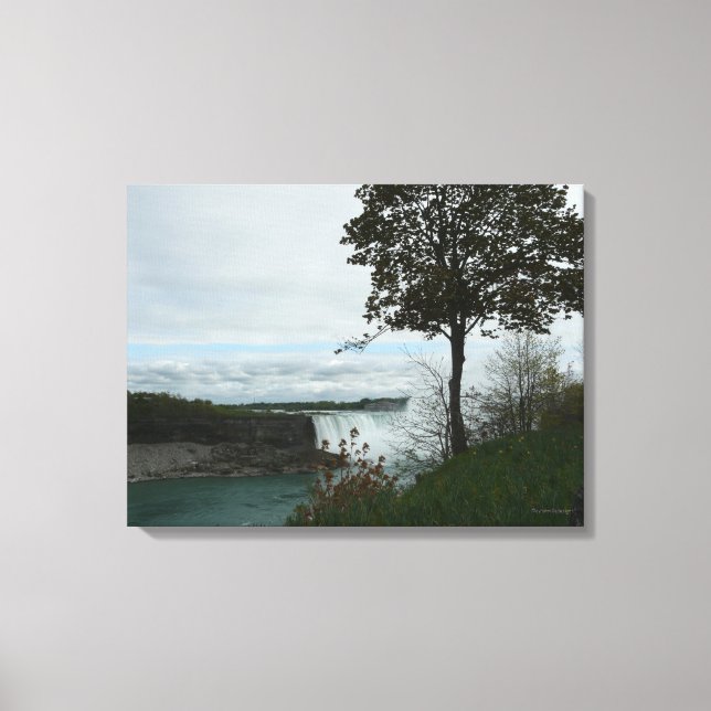 Niagara Falls View-Canada Canvas Print (Front)