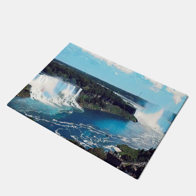 NIAGARA FALLS - view Doormat (Angled)