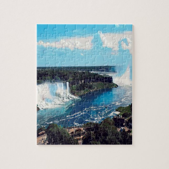 NIAGARA FALLS - view Jigsaw Puzzle (Vertical)