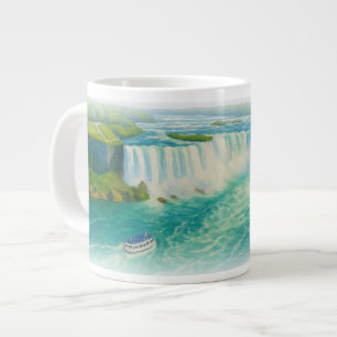 NIAGARA FALLS - view Large Coffee Mug