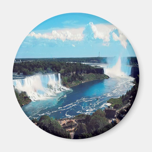 NIAGARA FALLS - view Magnet (Front)