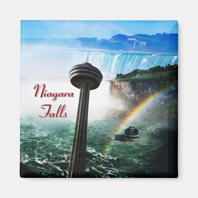 Niagara falls waterfall magnet (Front)