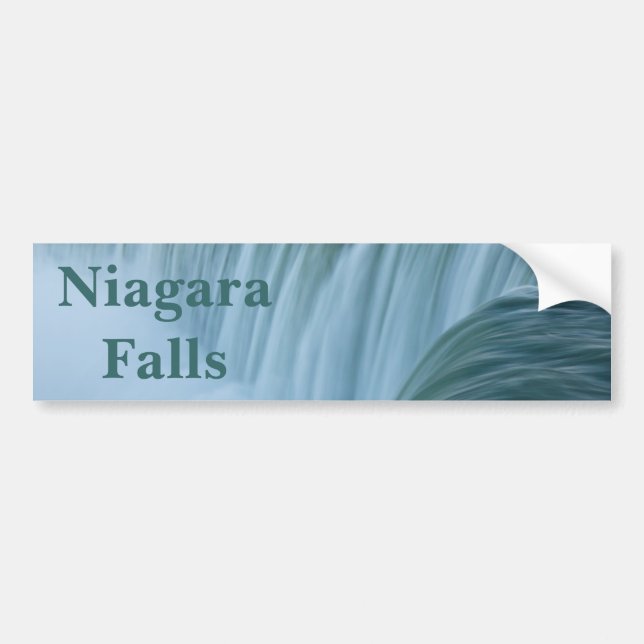 Niagara Falls with text Bumper Sticker (Front)