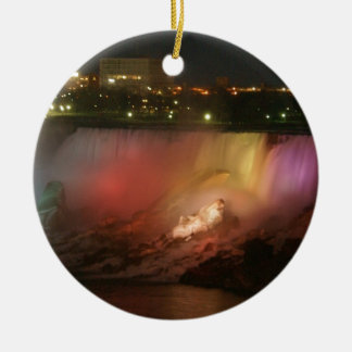 niagra falls ceramic tree decoration