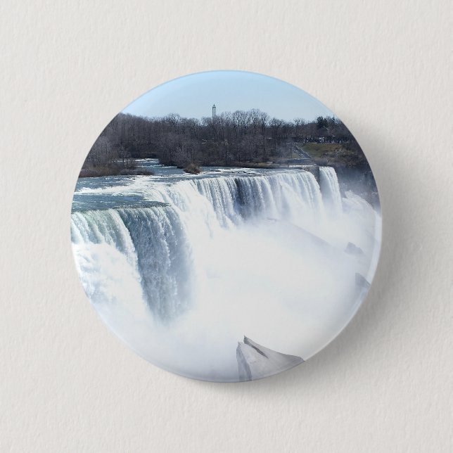Niagra Falls products 6 Cm Round Badge (Front)