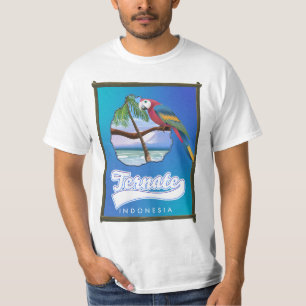 Nias Island Indonesia travel map  T-Shirt