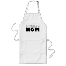 Nibbles and Nom Long Apron