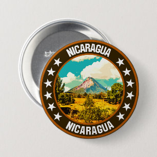 Nicaragua 7.5 cm round badge