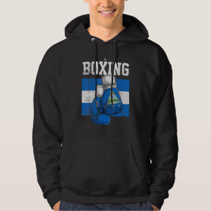 Nicaragua Boxing Gloves Boxer Boxing Nicaraguan F Hoodie