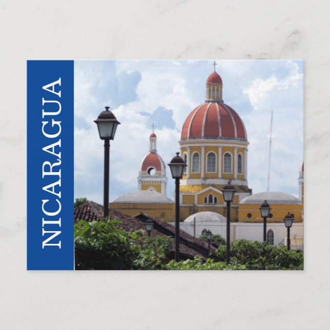 nicaragua cathedral postcard (Front)