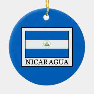 Nicaragua Ceramic Tree Decoration