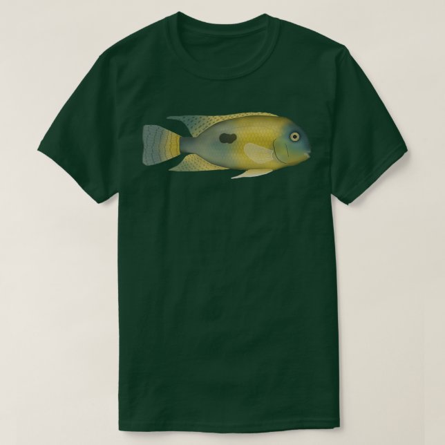 Nicaragua Cichlid T-Shirt (Design Front)