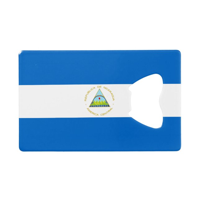 Nicaragua Flag (Back Horizontal)