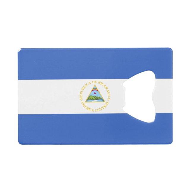 Nicaragua Flag (Front (Horizontal))