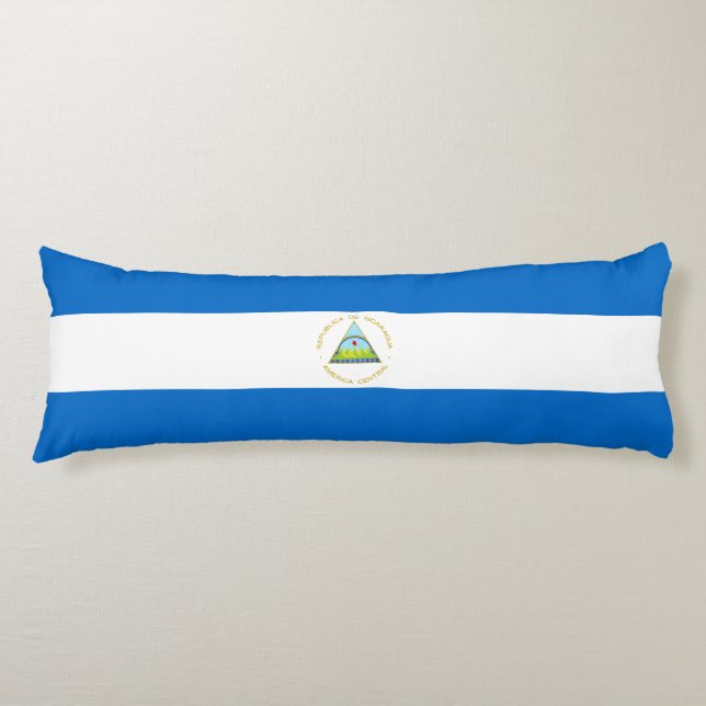 Nicaragua Flag Body Cushion (Front)