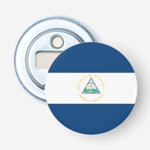 Nicaragua Flag Bottle Opener