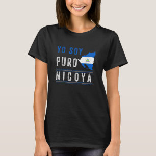 Nicaragua Flag Camiseta Nicaraguan Nicoya Pinolero T-Shirt