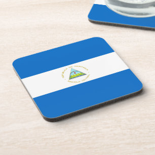 Nicaragua flag coaster