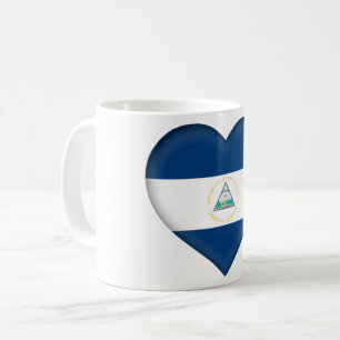 Nicaragua Flag Coffee Mug