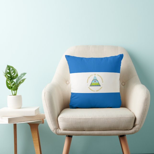 Nicaragua flag cushion (Chair)