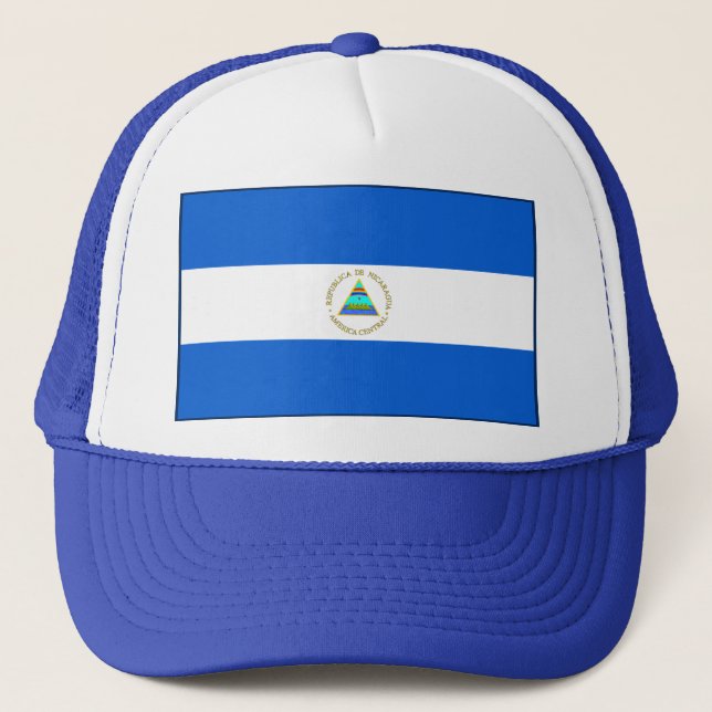 Nicaragua Flag Hat (Front)