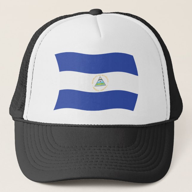 Nicaragua Flag Hat (Front)