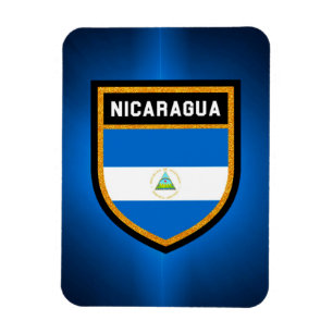 Nicaragua Flag Magnet