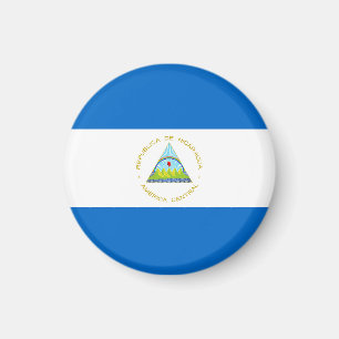 Nicaragua flag magnet