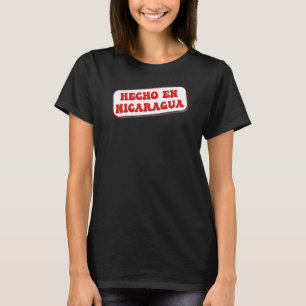Nicaragua Flag Nicaraguan Roots Mestizos Hispanic T-Shirt