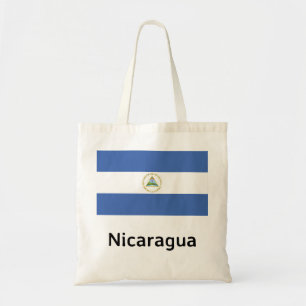 Nicaragua Flag Tote Bag