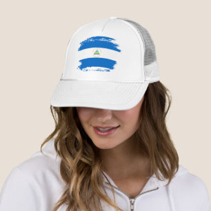 Nicaragua flag trucker hat