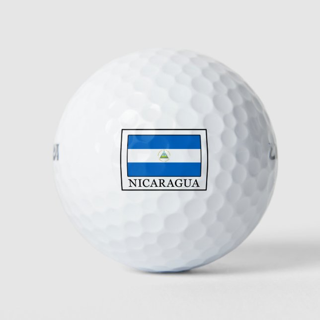 Nicaragua Golf Balls (Front)